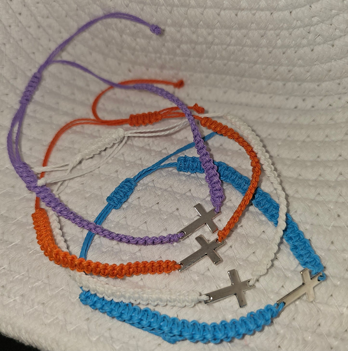 Adjustable Cross Bracelet