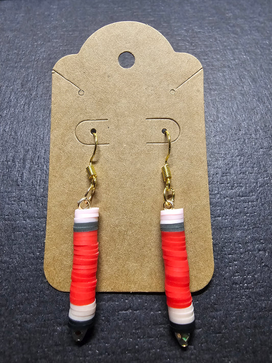 Pencil Drop earrings